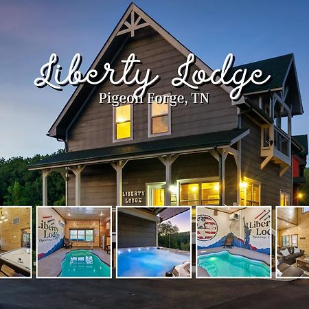 Liberty Lodge - Family Getaway With Pool, Hot Tub, Arcade & Dogs Pigeon Forge Eksteriør bilde